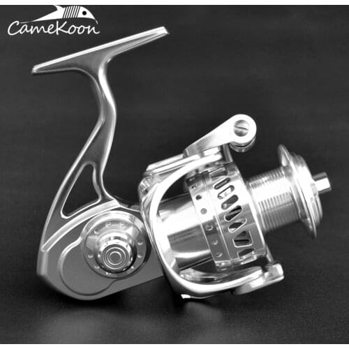 CAMEKOON WT Series 5.1:1/5.5:1 Anti-corrosion 3000 4000 5000 Spinning Fishing Reel 11+1BB Full Metal Saltwater Fishing Wheel