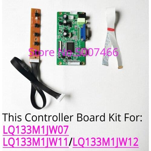 For LQ133M1JW07/LQ133M1JW11/LQ133M1JW12 EDP 30-pin 1920x1080 notebook PC LED screen VGA display controller driver board kit
