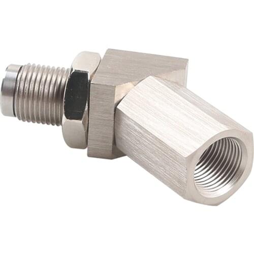 Angled Extender Spacer, 45 Degree, O2 Sensor Spacer, M18 x 1.5 for Cars, Exhaust Extension Tool