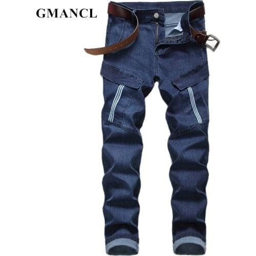 Мужские джинсы карго GMANCL China At AliExpress