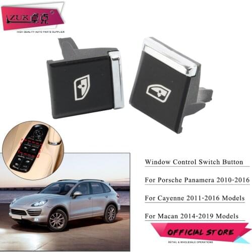 ZUK Electric Power Master Window Lifter Control Switch Button For Porsche Panamera 2010-2016 Cayenne 2011-2016 Macan 2014-2019