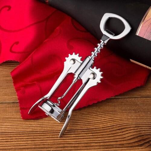 Multifunctional wine corkscrew, beer corkscrew, zinc kitchen utensils and corkscrew, gadgets alloy wine L0S0