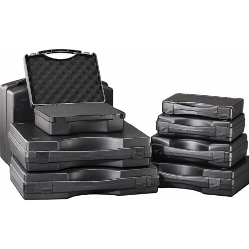 Multifunctional hardware tool box, plastic box, instrument box, portable storage box, equipment tool box without sponge