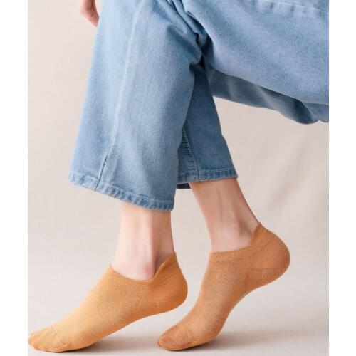 High Quality Men’s Socks Breathable Soft Cotton Short Socks Invisible Male Boat Socks Sweat Absorbing Shallow Casual Ankle Socks