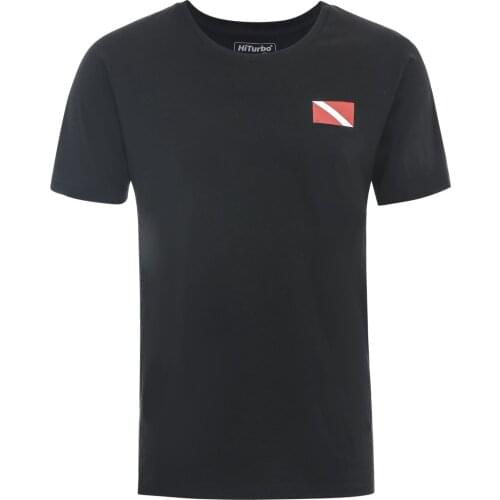 Hiturbo New arrival 100% cotton T-shirt O neck General for men and women