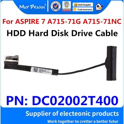 NEW HDD Connector Flex Cable For Acer Aspire A715-71G A715-71NC C7MMH laptop SATA SSD Hard Drive Adapter wire Cable DC02002T400