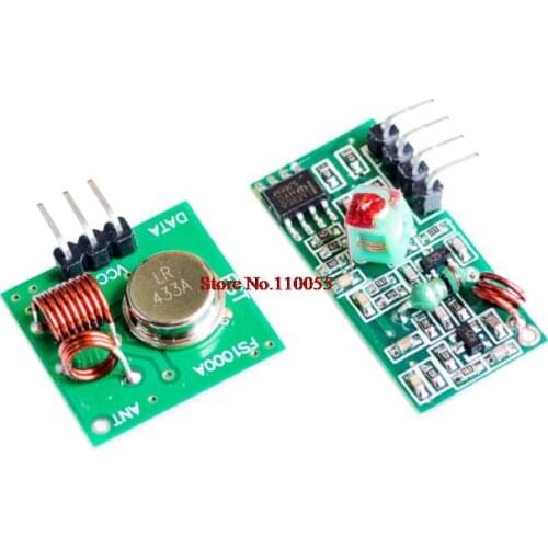 【SIMPLE ROBOT】Free shiping !!& Best prices 5pair (10pcs)433Mhz RF transmitter and receiver link kit for /ARM/MCU WL