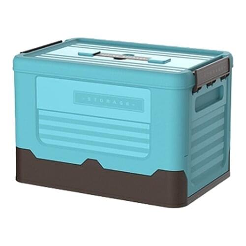 Foldable Storage Box Clothes Storage Box Toys Books Plastic Tool Box Trunk Car Outdoor Travel Folding Storage Box