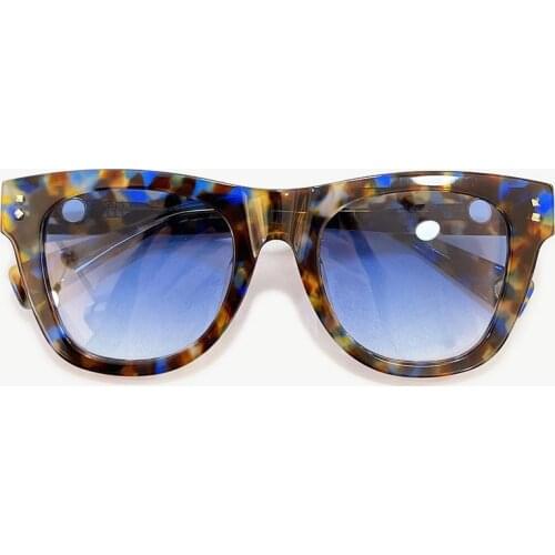 Black Square Oversized Sunglasses Women Colorful Frame Sun Glasses Female Mirror Oculos Unisex Gradient Hip Hop Shades