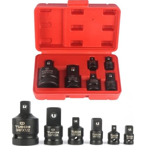 Impact Socket Adaptor 1/2 to 3/8 3/8 to 1/4 3/4 to 1/2 Socket Convertor Adaptor Reducer for Car Bicycle Garage Repair Tool
