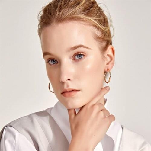 1 Pair Simple Female Creative Earrings Geometric Twisted Stud Earrings Vintage Elegant Jewelry Accessories For Women Party Gift