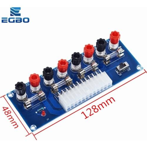 1PCS EGBO XH-M229 Desktop Computer Chassis Power Supply ATX Transfer Board Power Take off Board Power Output Terminal Module