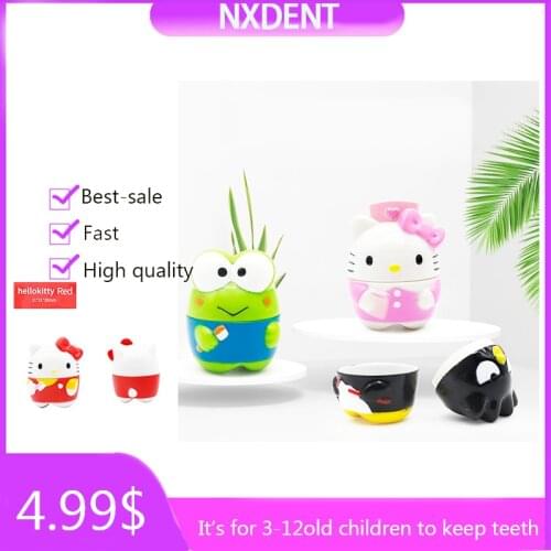 1pcs Mini Plastic dental tooth box Cute Shape Tooth Box Organizer Teeth Storage Box for Baby tooth gift