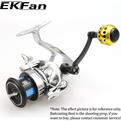 2021 New Type Ekfan Fishing Reel Carton Handle Round ball Knob Fit Shimano Daiwa Spining Fishing Reel Parts