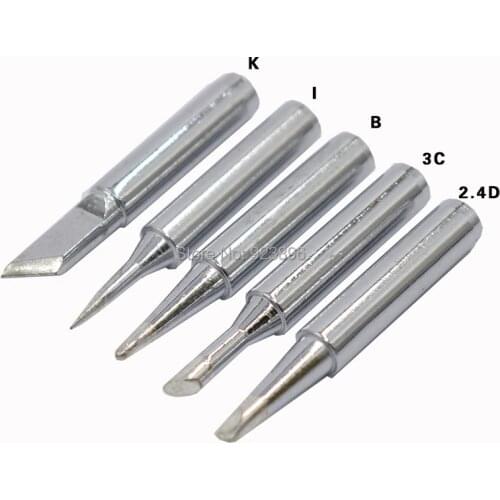 5pcs Solder Lead-Free Soldering Iron Tip for Hakko Soldering Station 900M 936 l11