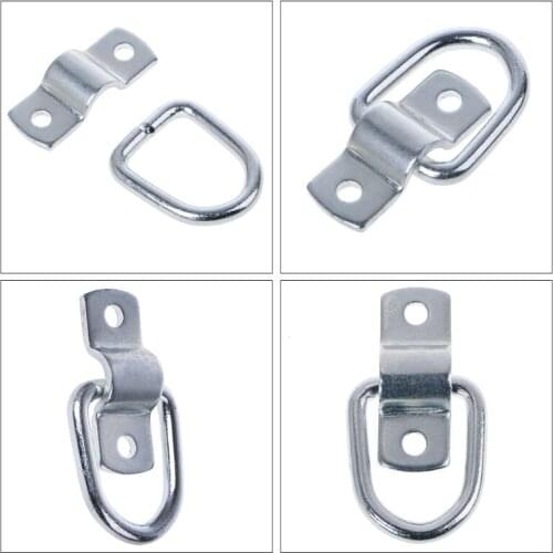 8Pcs Tie Down D Ring Load Anchor Forged Lashing Ring Anchor Trailer With 9600 Pound Capacity #425