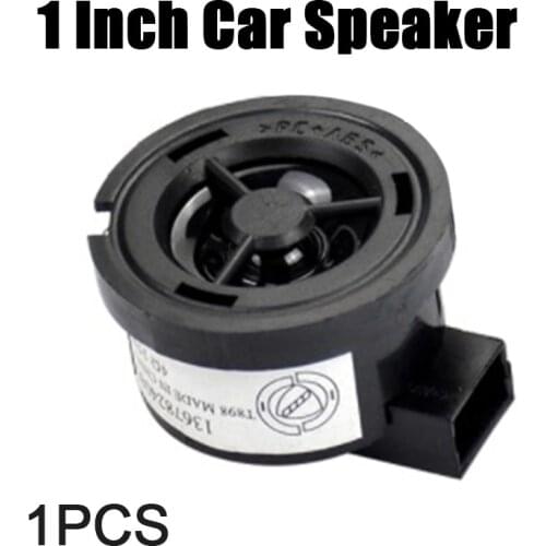 Car Tweeter 1 Inch 4 Ohm 35w Audio Speaker Pp Basin Tweeter Capacitor 4.7uf Seismic Vehicle Tweeter
