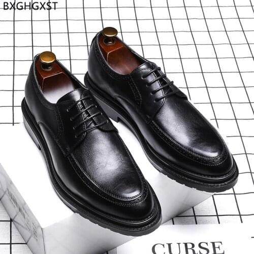 Designer Oxford Dress Shoes Mens Fashion Party Shoes for Men 2021 Black Luxury Brand Shoes Man Chaussure Homme Sapato Masculino