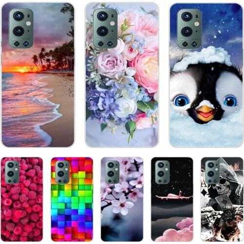 For OnePlus 9 Pro Case Transparent Soft TPU silicon Phone Cover For OnePlus9 Pro Case One Plus 9 Pro 5G 6.7" 2021 Clear Funda