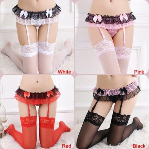 HELTFARM Women's Lace Stockings