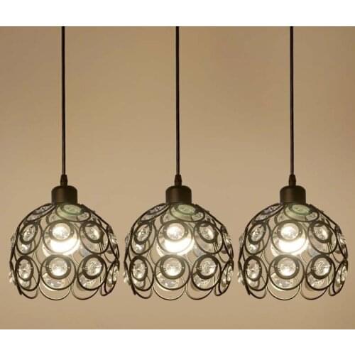 HONEZHUND Crystal Pendant Lights
