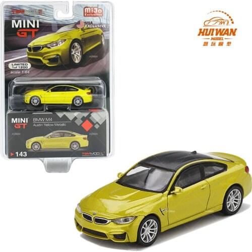 MINI GT/1:64 BMW M4 F82 Austin Diecast Collection of Simulation Alloy Car Model Children Toys