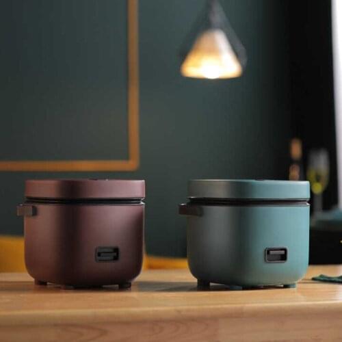 Mini electric rice cooker small electric rice cooker household multi-functional old style cooking pot without inner liner 200W