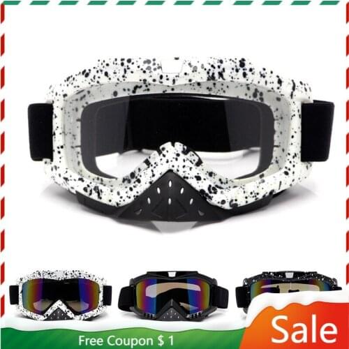 Fashionable Glasses Cycling Safety Goggles Protective Goggles Cafe Racer Steampunk Unusual Glasses Motocross Goggles For Atv