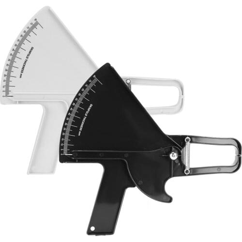 Body Fat Monitors 80mm Skinfold Body Fat Caliper Set Body Fat Tester with Measure Tape Body Skinfold Accurate Measurement Tool