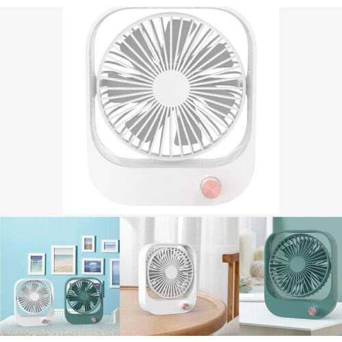 Desktop Fan, USB Portable Mini Head-Shaking Mute Low-Noise For Office And Dormitory