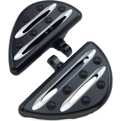 Motorcycle Foot pegs Male Mount Foot Rests Floorboard CNC Aluminum For Harley Touring Road King FLH Sportster XL883 XL1200 Dyna