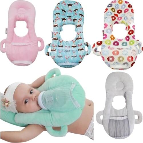 Baby Nursing Multifunctional Pillow Nursing Cushion Newborn Breastfeeding Layered Washable Cover Printed Shaping Pillows