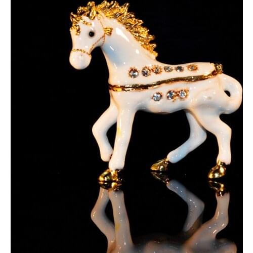 QIFU Creative Dream White Horse Home Decoration