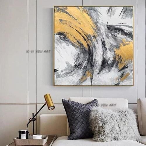 100% Handmade Many Kinds Colorful Abstract Oil Painting Minimalist Modern Wall Art Decorative For Living Room No Frame
