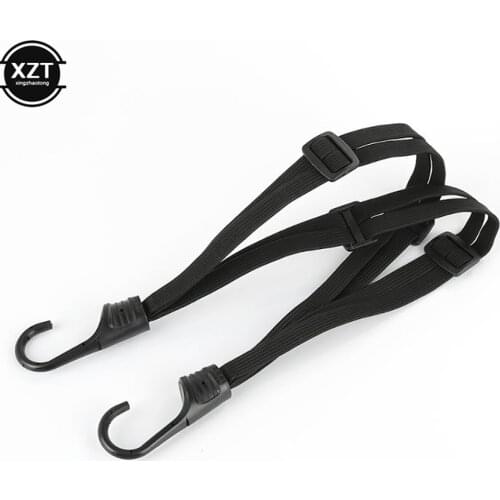 60CM Motorcycle Helmet Straps Motorcycle Accessories Hooks Luggage Retractable Elastic Rope Fixed Strap Motos Helmet Luggage Net
