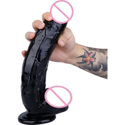 Silicone Realistic Dildo for Women Huge Suction Gay Penis Fake Dick Females Masturbation Toys Erotic Lesbian Adult Sex Machine