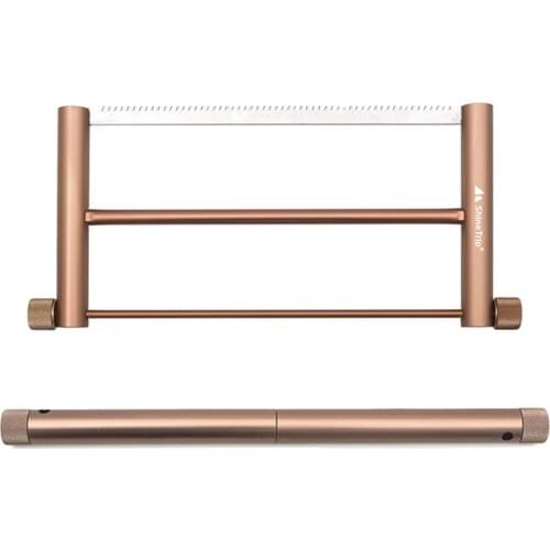 Aluminum Alloy Camping Saw Folding Multi-purpose Manual Saw high hardness durability and strength Suitable for cutting branches