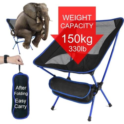 Outdoor Camping Chair Portable Folding Lengthen Camping Seat Oxford Cloth UltraLight Backrest Lounge Picnic BBQ Fishing Chair