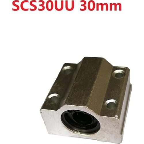 2pcs/Lot Free shipping SC30UU SCS30UU 30mm Linear Ball Bearing Block CNC Router