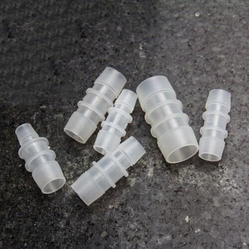 5pcs Aquarium Water Pipe Tube Adapter Outlet Inlet Hose Control Valve For Fish Tank Connectors 8/12/16mm Acuario Accesorio New