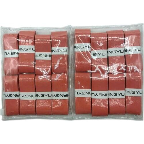 8PCS Badminton Racket Overgrips Genuine Thin Gel Sticky Grips Sweat PU Tennis Grips Tape Film 0.6mm Thickness Badminton Tape