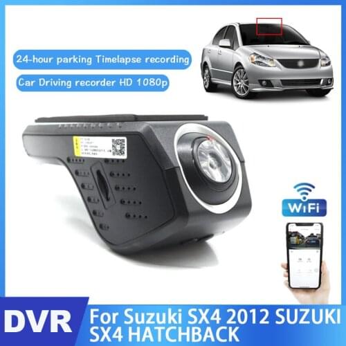 HD Driving Recorder Car Wifi DVR Mini Camera For Suzuki SX4 2012 SUZUKI SX4 HATCHBACK Novatek 96672 Car Dash Cam Video Recorder