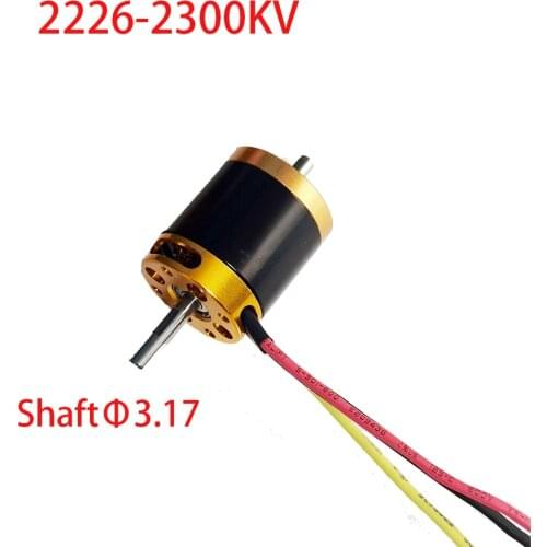 QX-Motor Brand Brinquedos Brushless Motor Model 2226 2300kv Motor Brushless for RC Flight Simulator