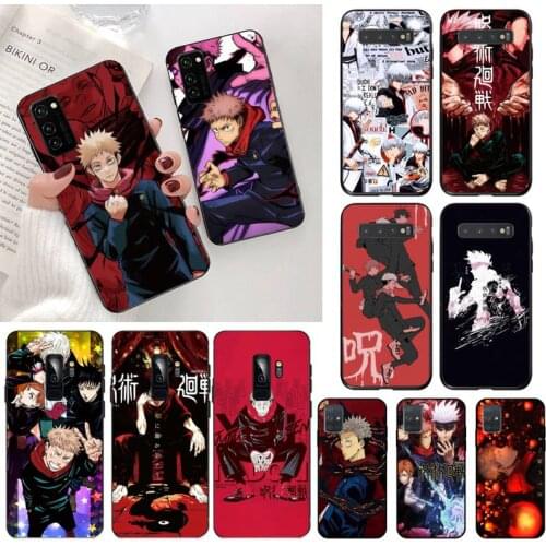 HOTCASHOP Anime jujutsu kaisen Phone Case for Samsung S20 plus Ultra S6 S7 edge S8 S9 plus S10 5G lite 2020