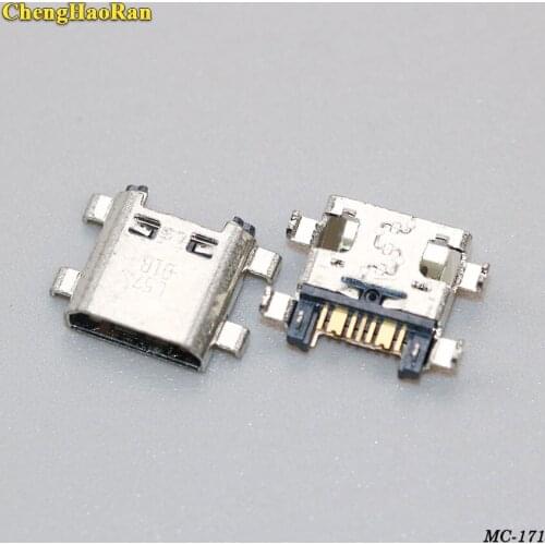 ChengHaoRan 10pcs Micro USB 7pin Charging Jack Port Female Connector for Samsung i8262 I8262D I829