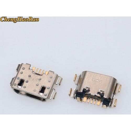 ChengHaoRan 50pcs/lot Charging Port Micro USB Connector USB Charger Dock For Redmi 6A 6 Pro 6Pro / xiaomi Mi A2 lite