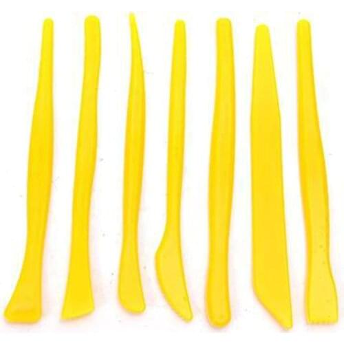 Pottery Tools Crafts Plastic Scuplturing Sculpture Potters Ceramic Clay Polymer Scraping Modelling Tool