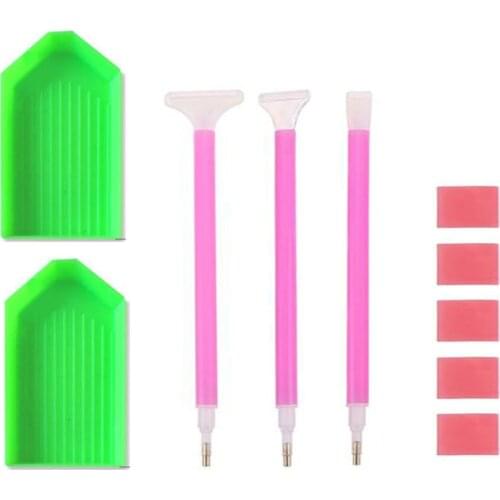Multi-function DIY Diamond Painting Tools Stitch Kits Embroidery Painting Accessories Point Sticking Drill Pen Tools Set