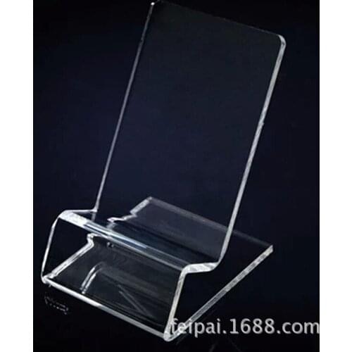 Mobile Phone Holder Acrylic Counter Tianyi China Mobile 4G Cell Phone Stand Display Bracket