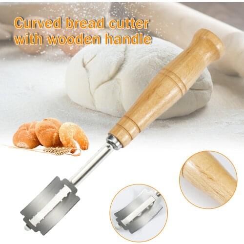 Bread Lame European Bread Arc Curved Bread Knife Western-style Baguette Cutting French Toas Cutter Tools Baking Accessories